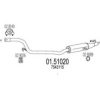 MTS 01.51020 Middle Silencer